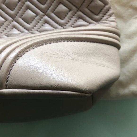 AUTHENTIC Tory Burch Fleming Quilted Shoulder Bag - Picture 8 of 8